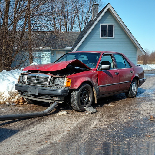 car crash damage