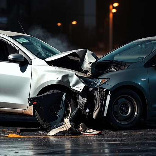 car crash damage