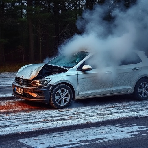 car crash damage