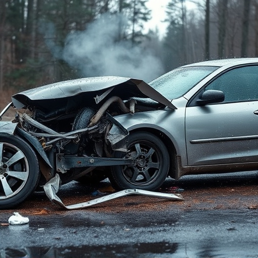 car crash damage