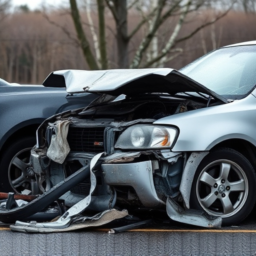 car crash damage