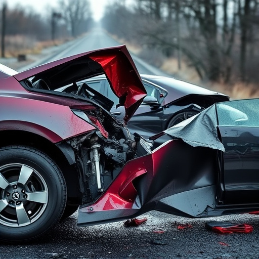 car crash damage