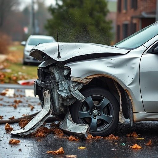 car crash damage