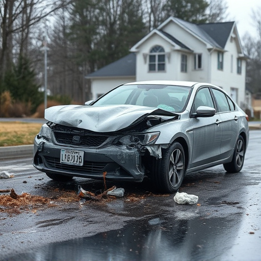car crash damage