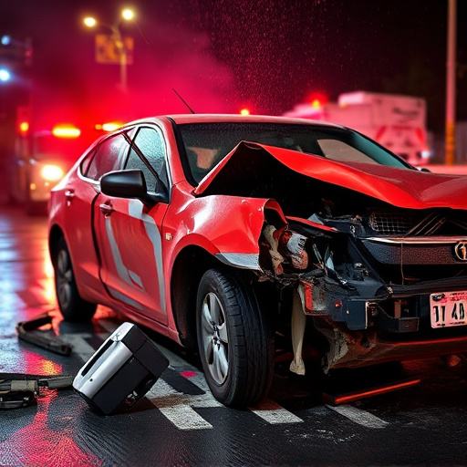 car crash damage