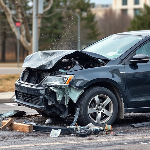 car crash damage