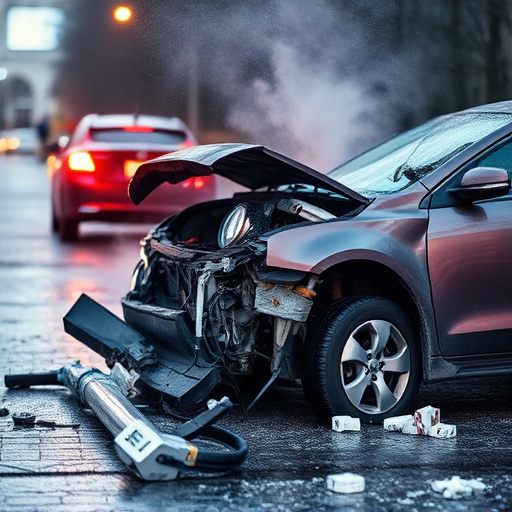 car crash damage