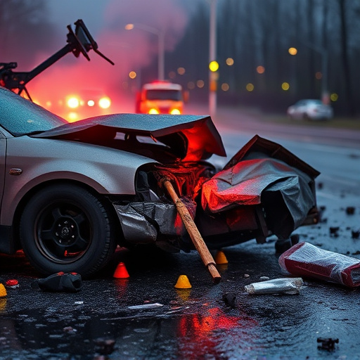 car crash damage