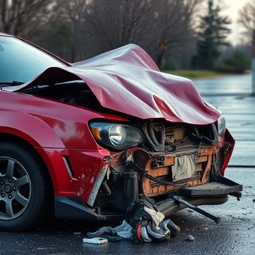 car crash damage
