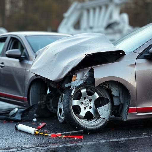 car crash damage