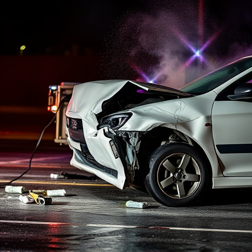 car crash damage