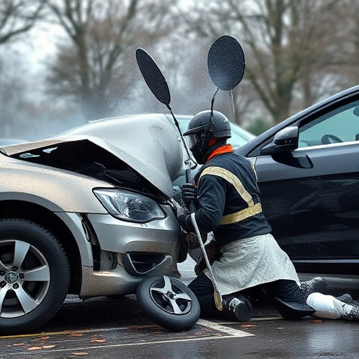 car crash damage