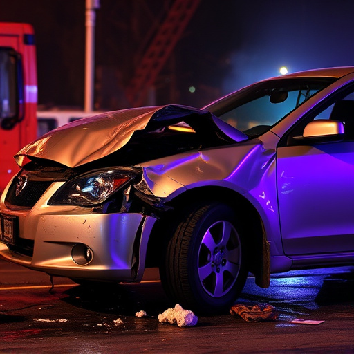 car crash damage