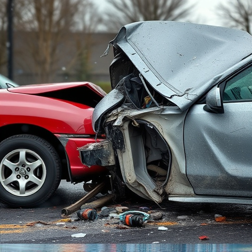 car crash damage