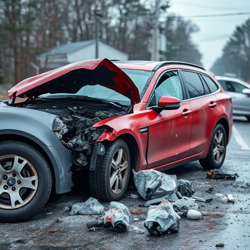car crash damage