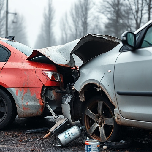 car crash damage