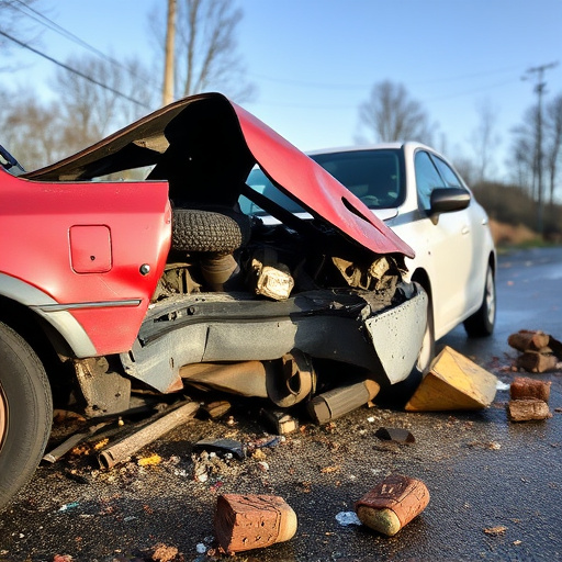 car crash damage