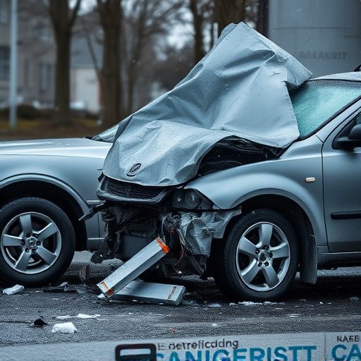 car crash damage