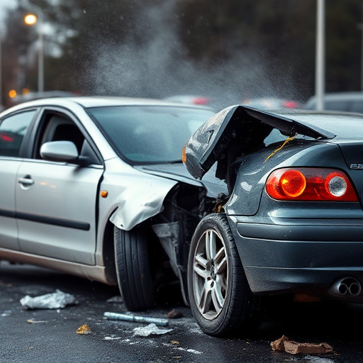 car crash damage