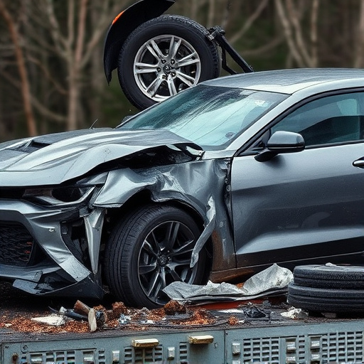 car crash damage
