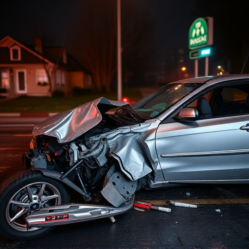 car crash damage