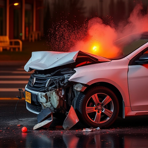 car crash damage