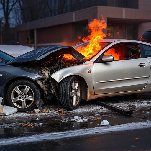 car crash damage