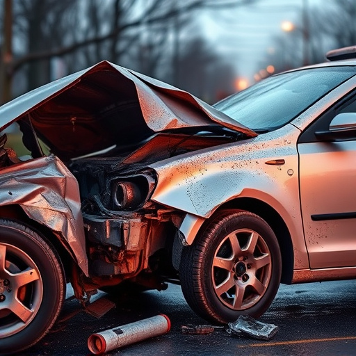 car crash damage