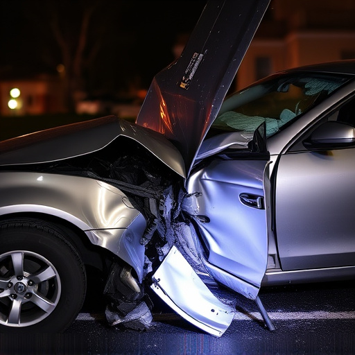 car crash damage