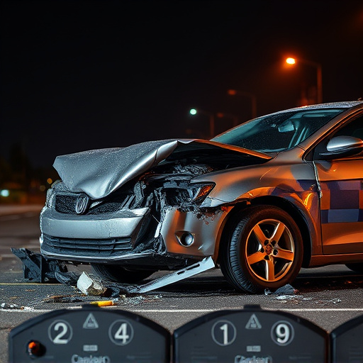car crash damage