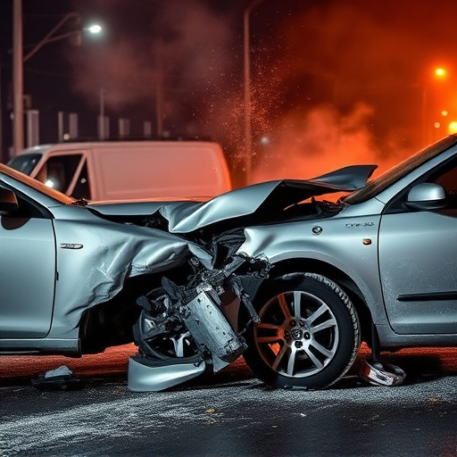 car crash damage
