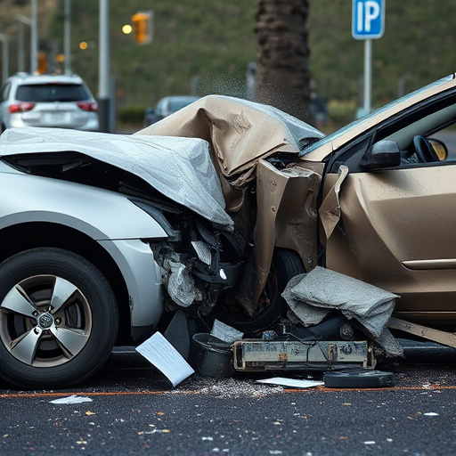 car crash damage