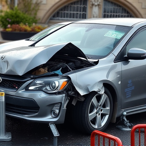 car crash damage
