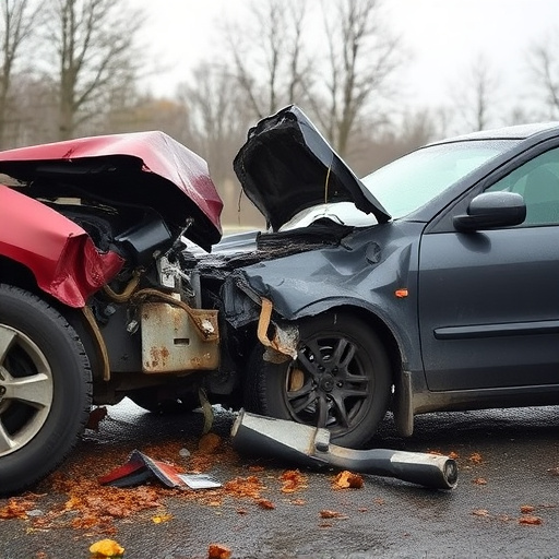 car crash damage