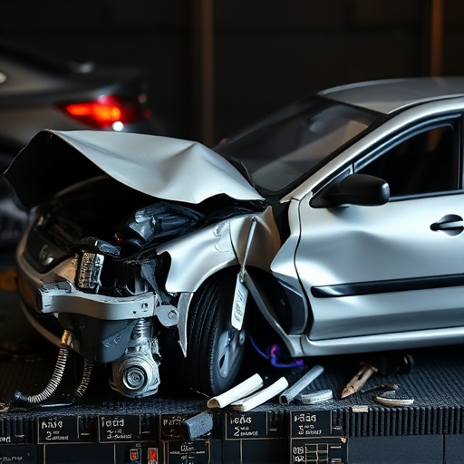 car crash damage