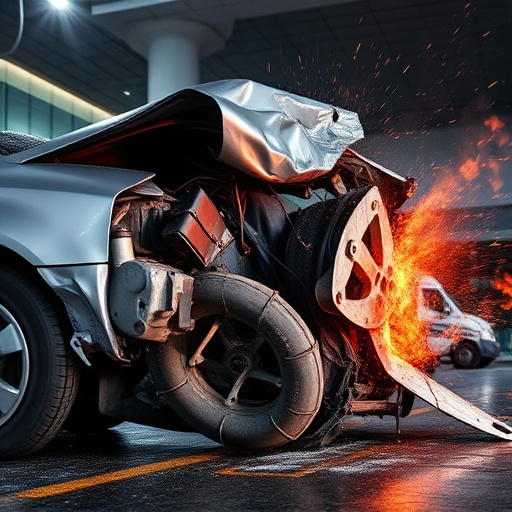 car crash damage