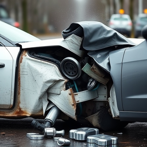 car crash damage
