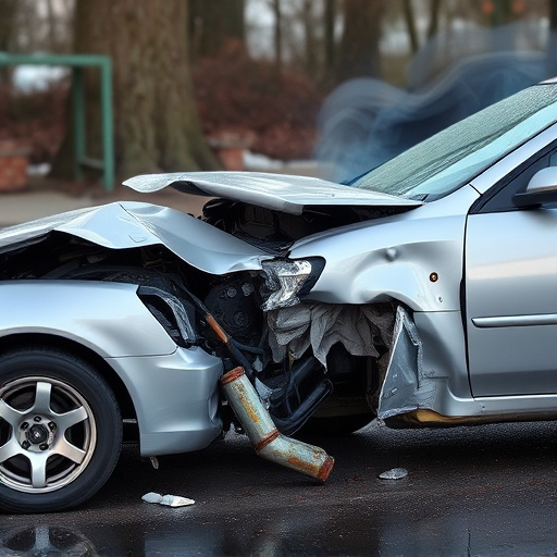 car crash damage
