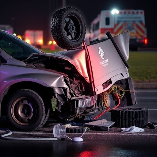 car crash damage