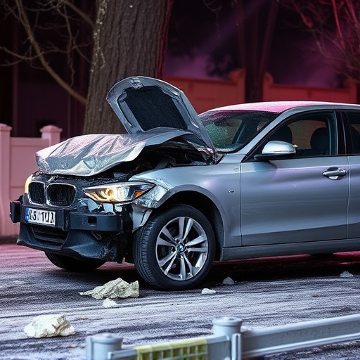 car crash damage