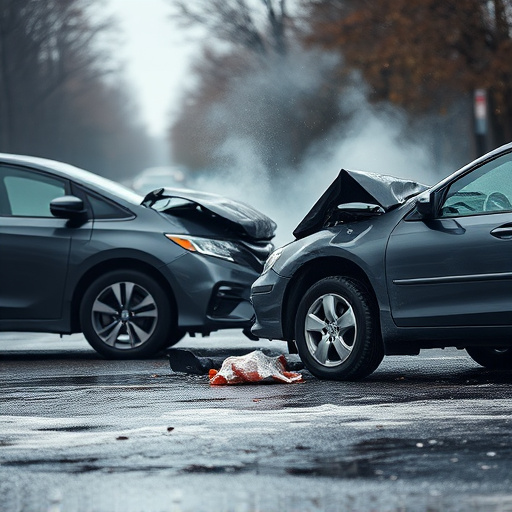 car crash damage