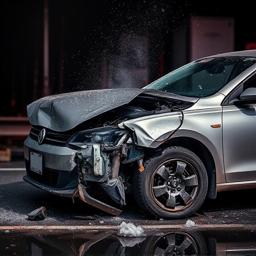 car crash damage
