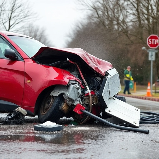 car crash damage