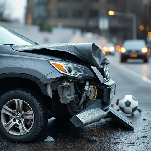 car crash damage