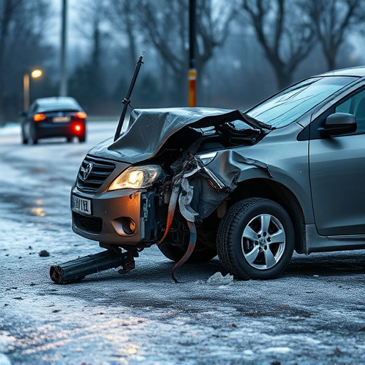 car crash damage