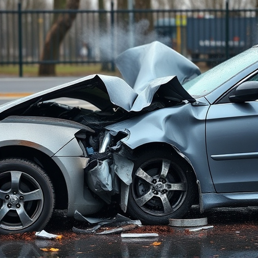 car crash damage