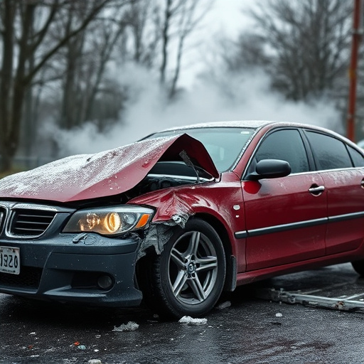 car crash damage