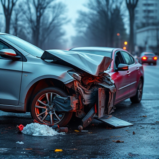 car crash damage