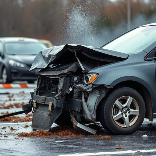 car crash damage
