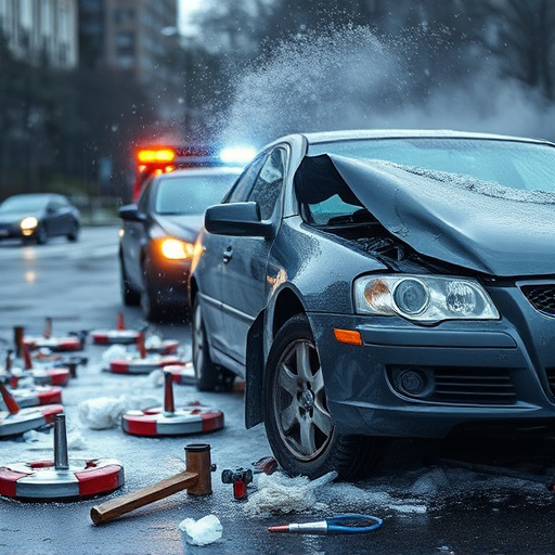 car crash damage